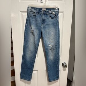 Studio Blue Women's Blue Straight Leg Jeans Size 29